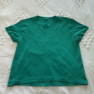 Lululemon Cropped Run Shirt
